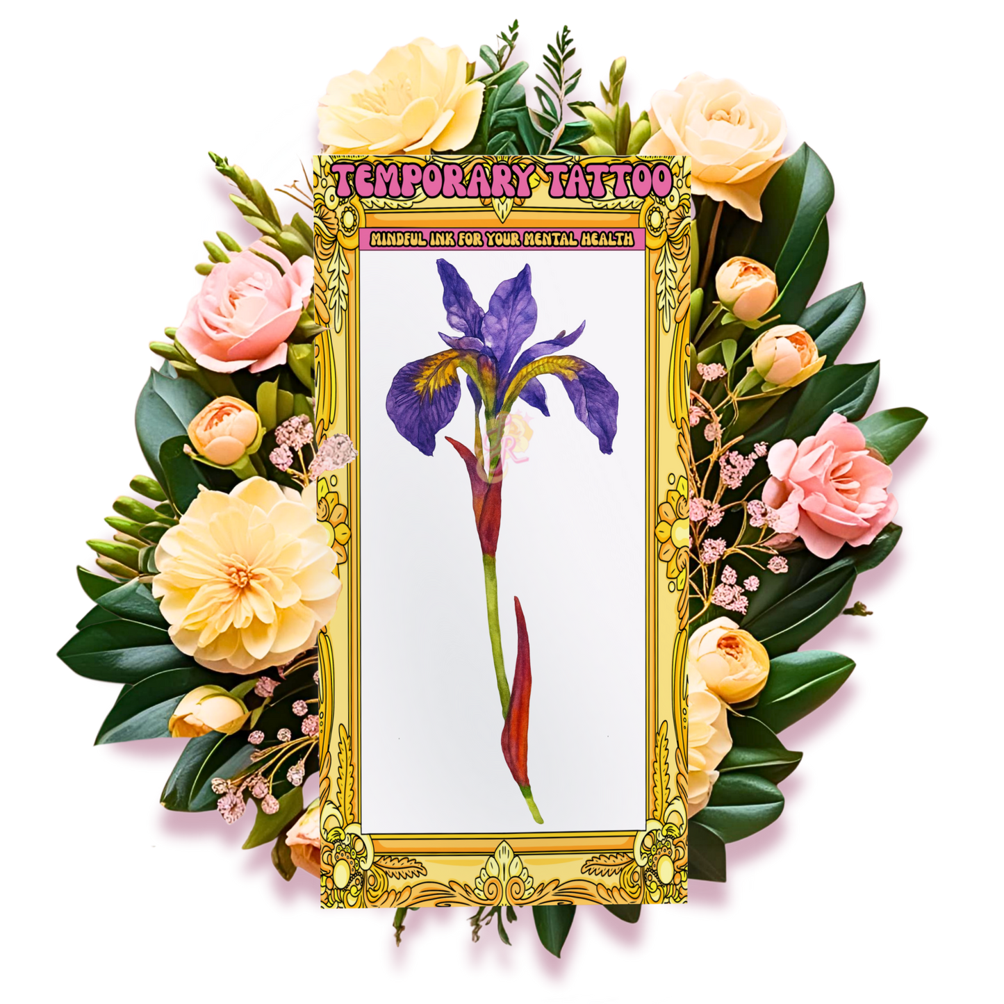 Whispering Bloom | Temporary Tattoo