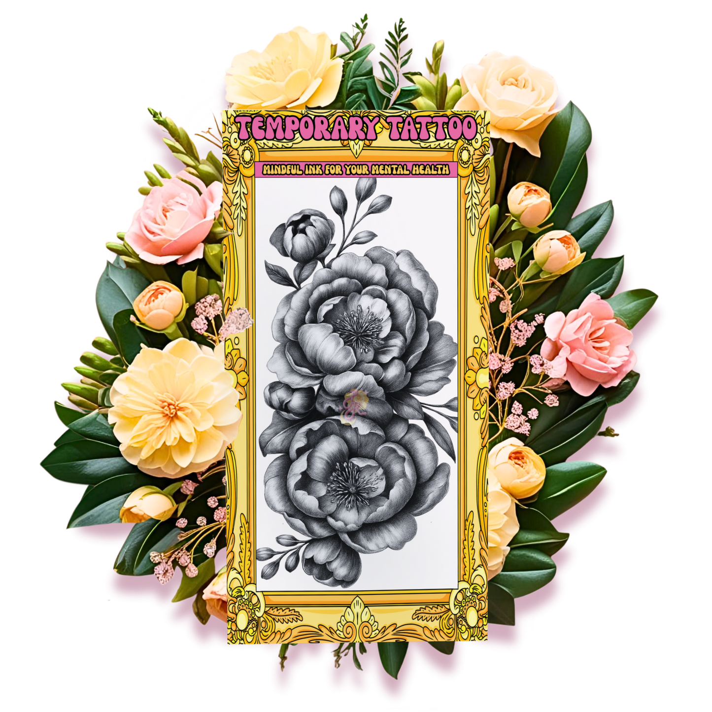 The Silent Garden | Temporary Tattoo