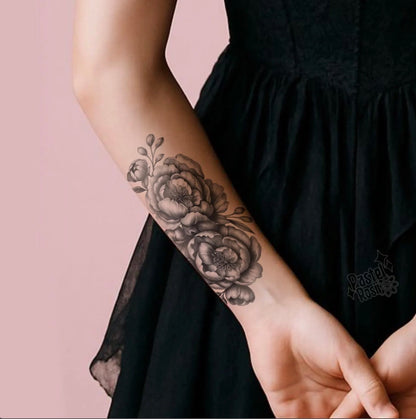 The Silent Garden | Temporary Tattoo