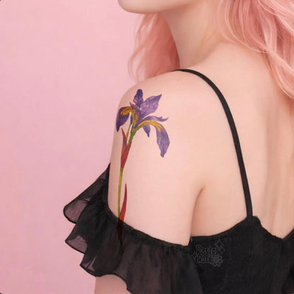Whispering Bloom | Temporary Tattoo