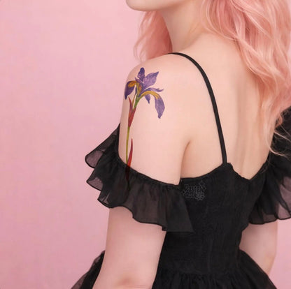 Whispering Bloom | Temporary Tattoo