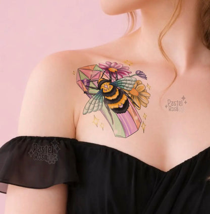 Crystal Nectar | Temporary Tattoo