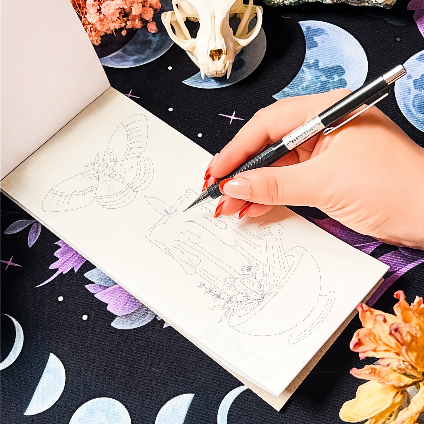 Temporary Tattoo Sketchbook | Pre Order