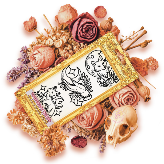 A Wondering Friend | Temporary Tattoo Mini Set