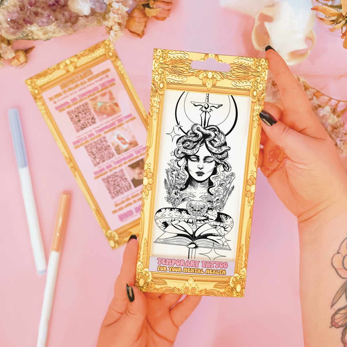 Medusa’s Poison Waters | Temporary Tattoo