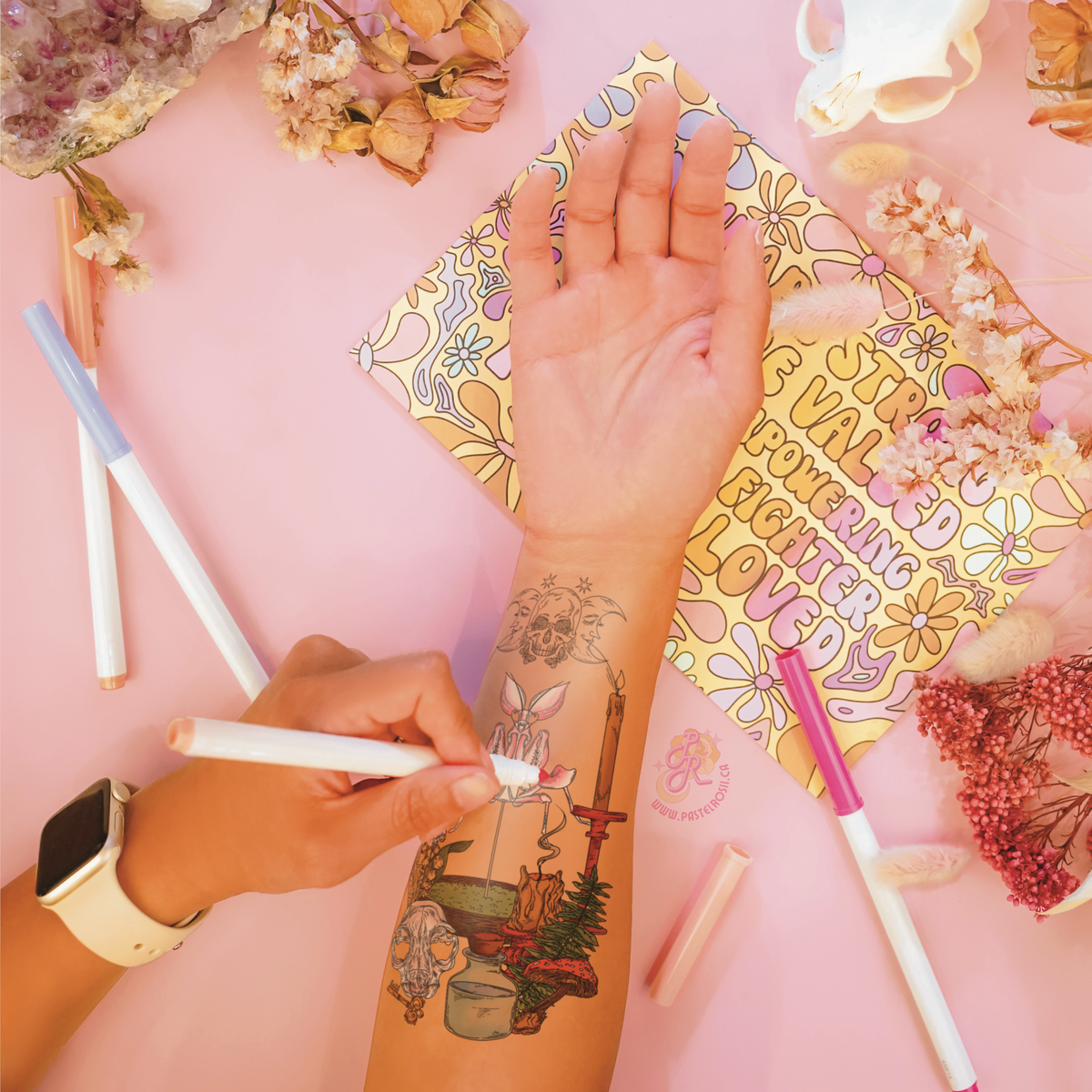 Witches Specimen | Temporary Tattoo