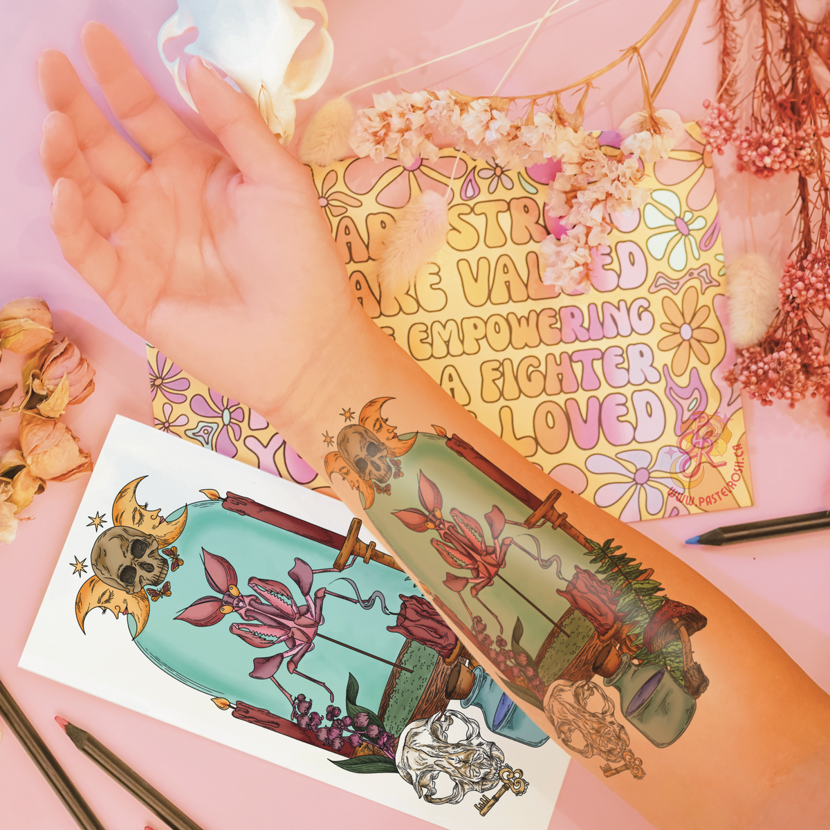 Witches Specimen | Temporary Tattoo