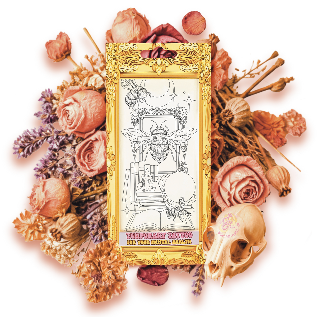 Bumblebee Moondance | Temporary Tattoo