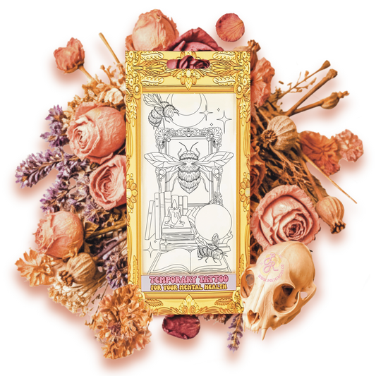 Bumblebee Moondance | Temporary Tattoo