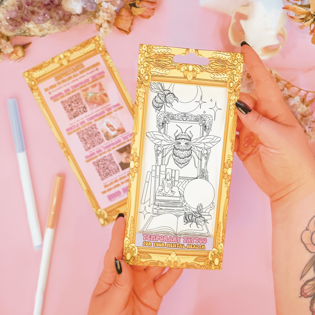 Bumblebee Moondance | Temporary Tattoo
