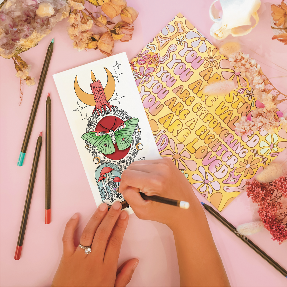 Spelled and Captured | Temporary Tattoo