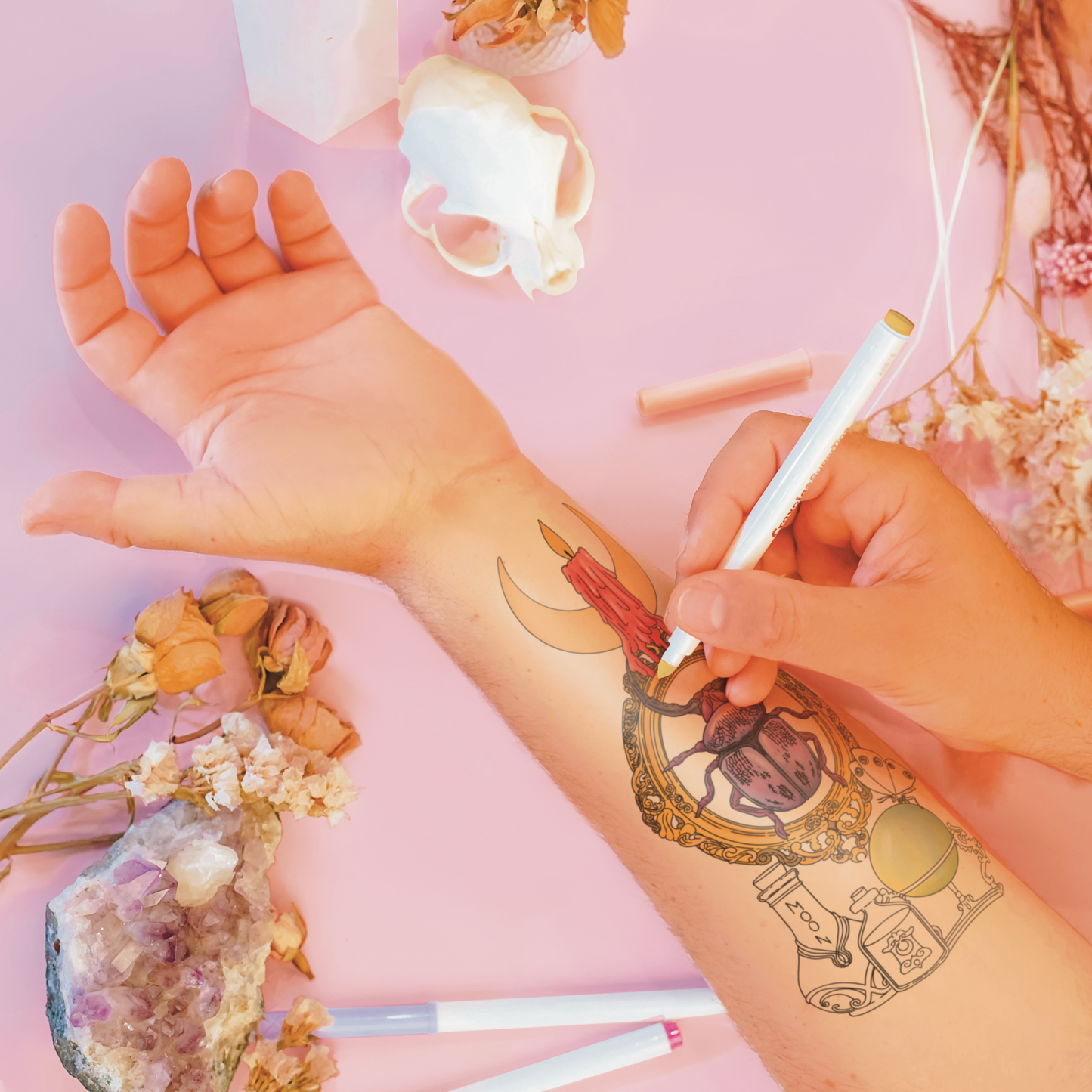 Haunted Specimen | Temporary Tattoo