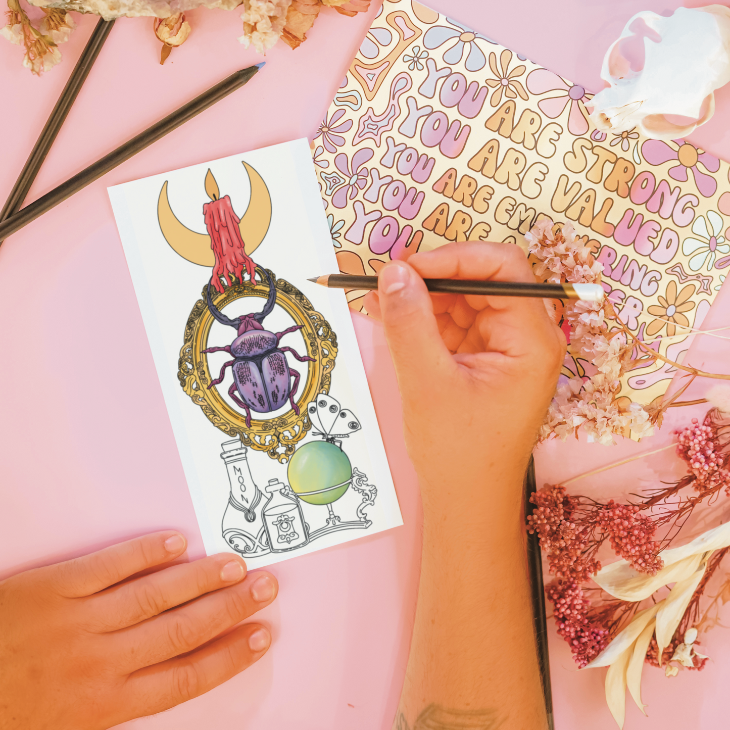 Haunted Specimen | Temporary Tattoo
