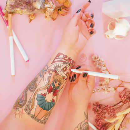 Moonbound Protector | Temporary Tattoo