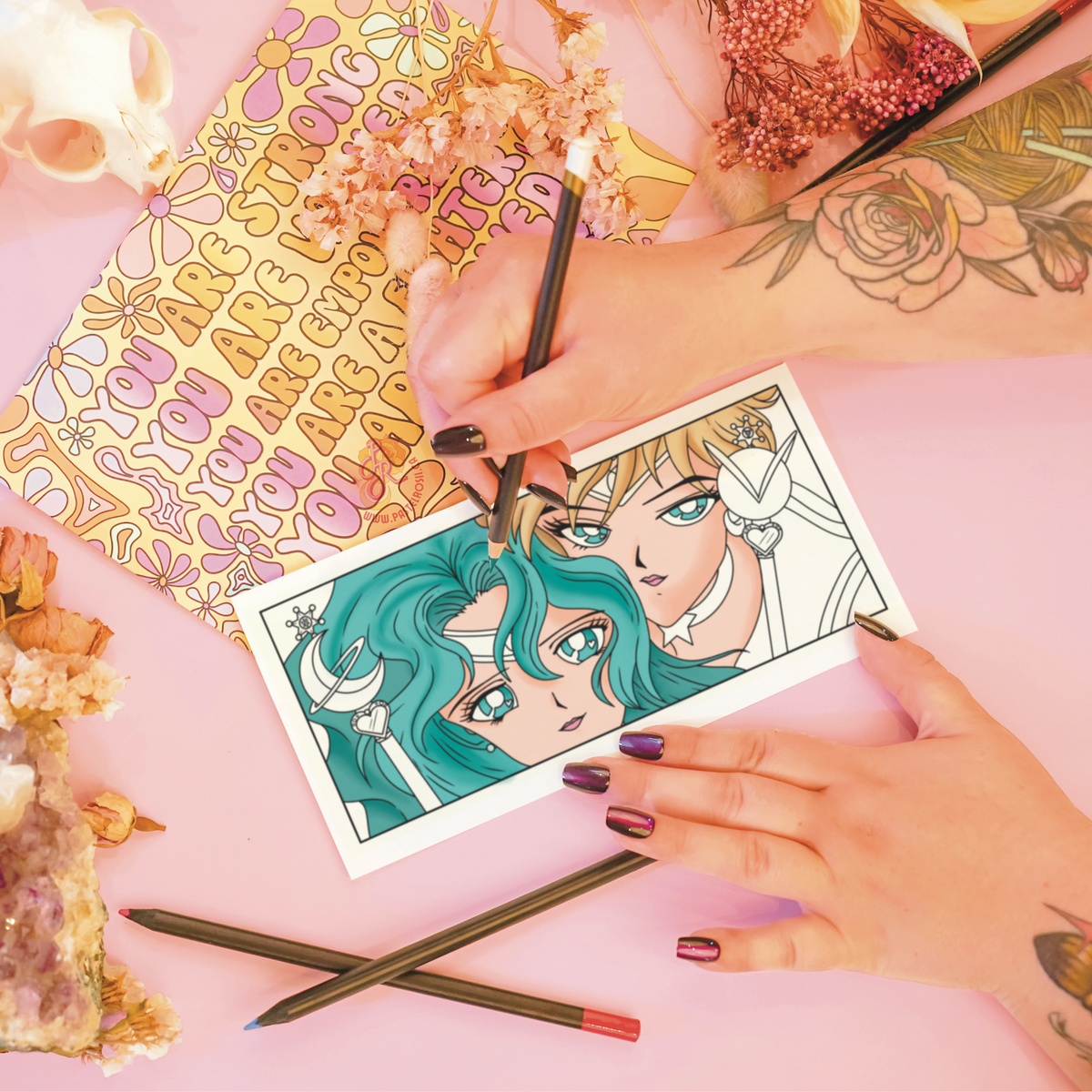 Guardian Lovers | Temporary Tattoo
