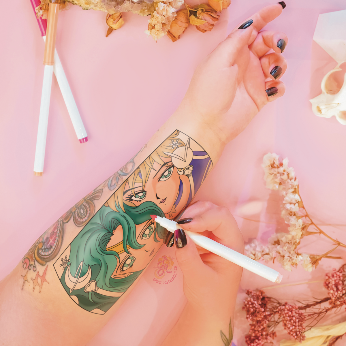 Guardian Lovers | Temporary Tattoo