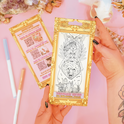 Moonlit Guide | Temporary Tattoo