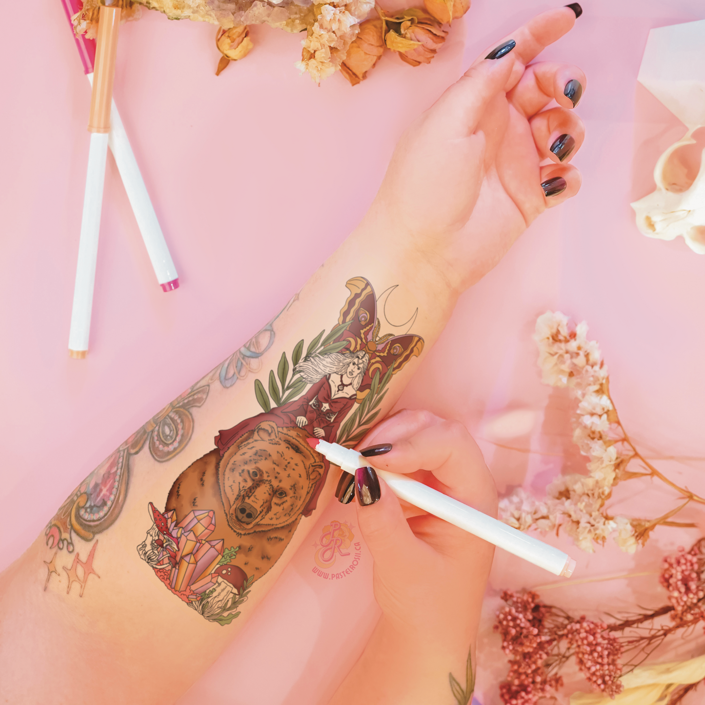 Moonlit Guide | Temporary Tattoo