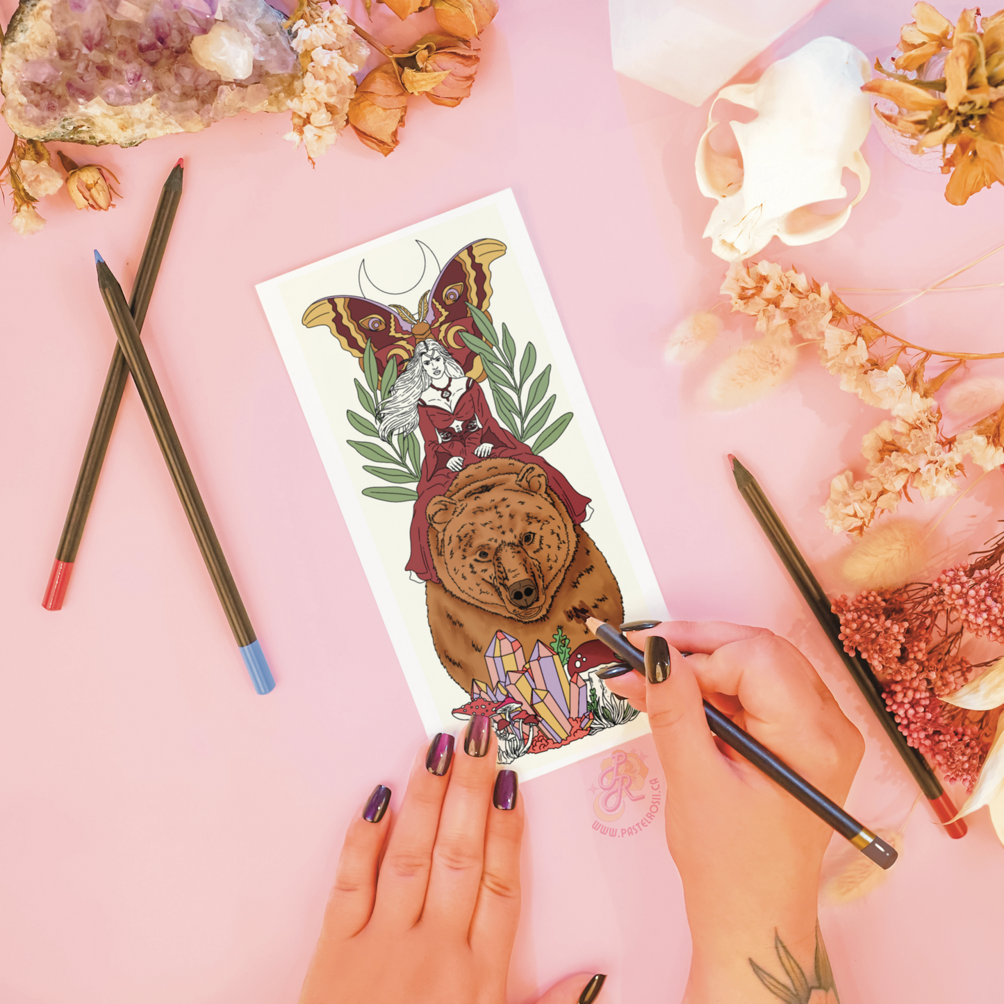 Moonlit Guide | Temporary Tattoo