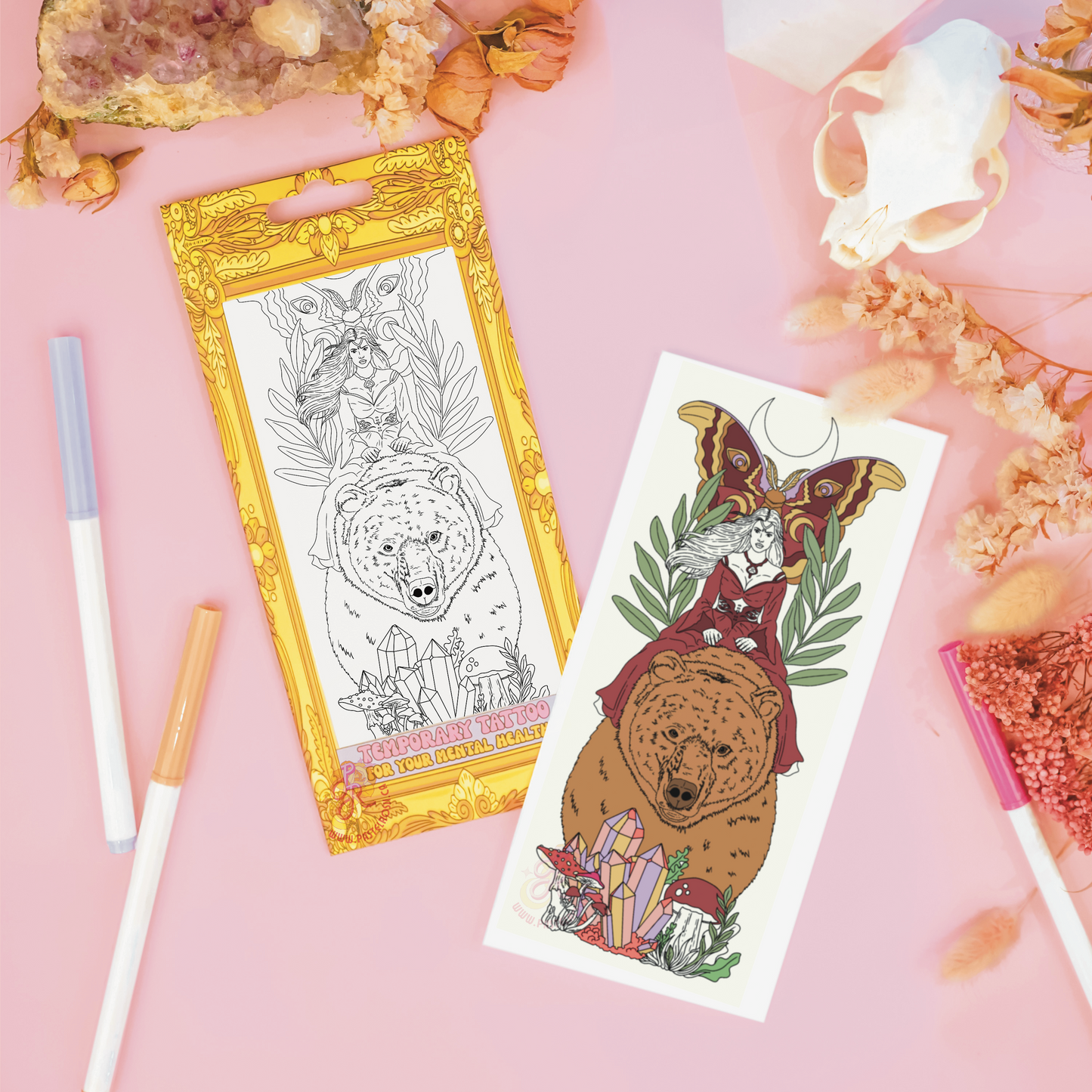 Moonlit Guide | Temporary Tattoo