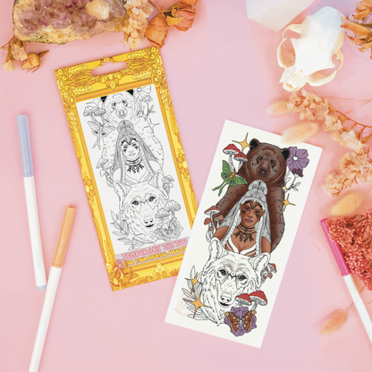I am Between Beast & Spirit | Temporary Tattoo