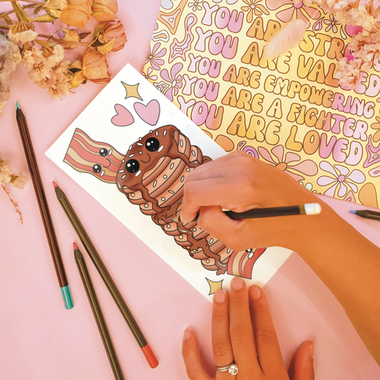 Stacked With Joy | Temporary Tattoo