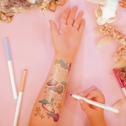 It’s Okay to Need Space | Temporary Tattoo