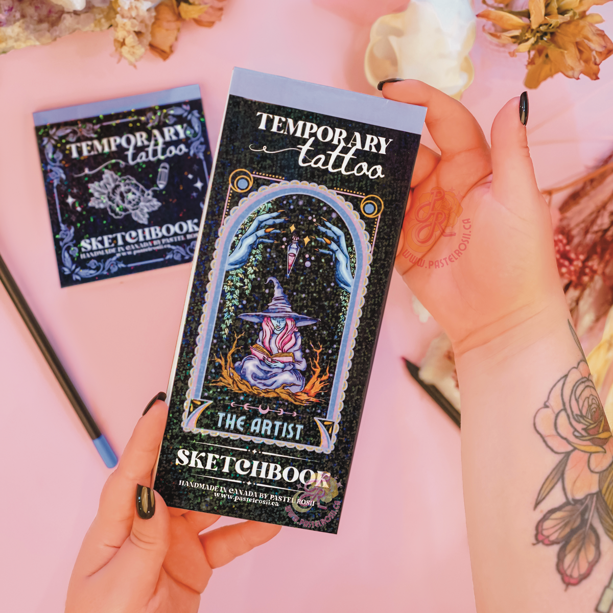 Temporary Tattoo Sketchbook & Sheets | Pre Order
