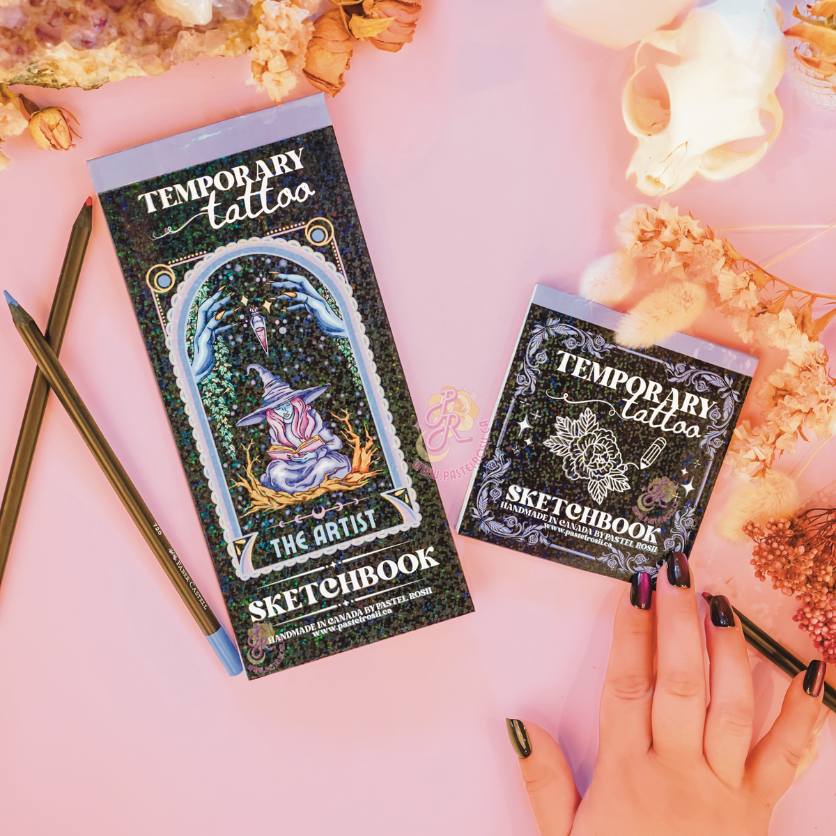 Temporary Tattoo Sketchbook & Sheets | Pre Order