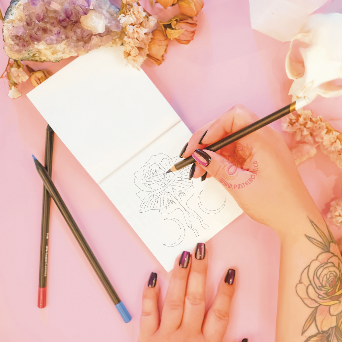 Temporary Tattoo Sketchbook & Sheets | Pre Order
