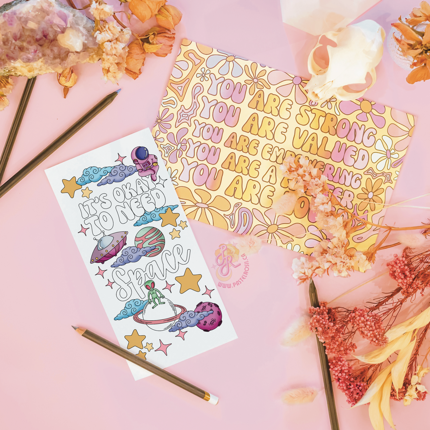 It’s Okay to Need Space | Temporary Tattoo