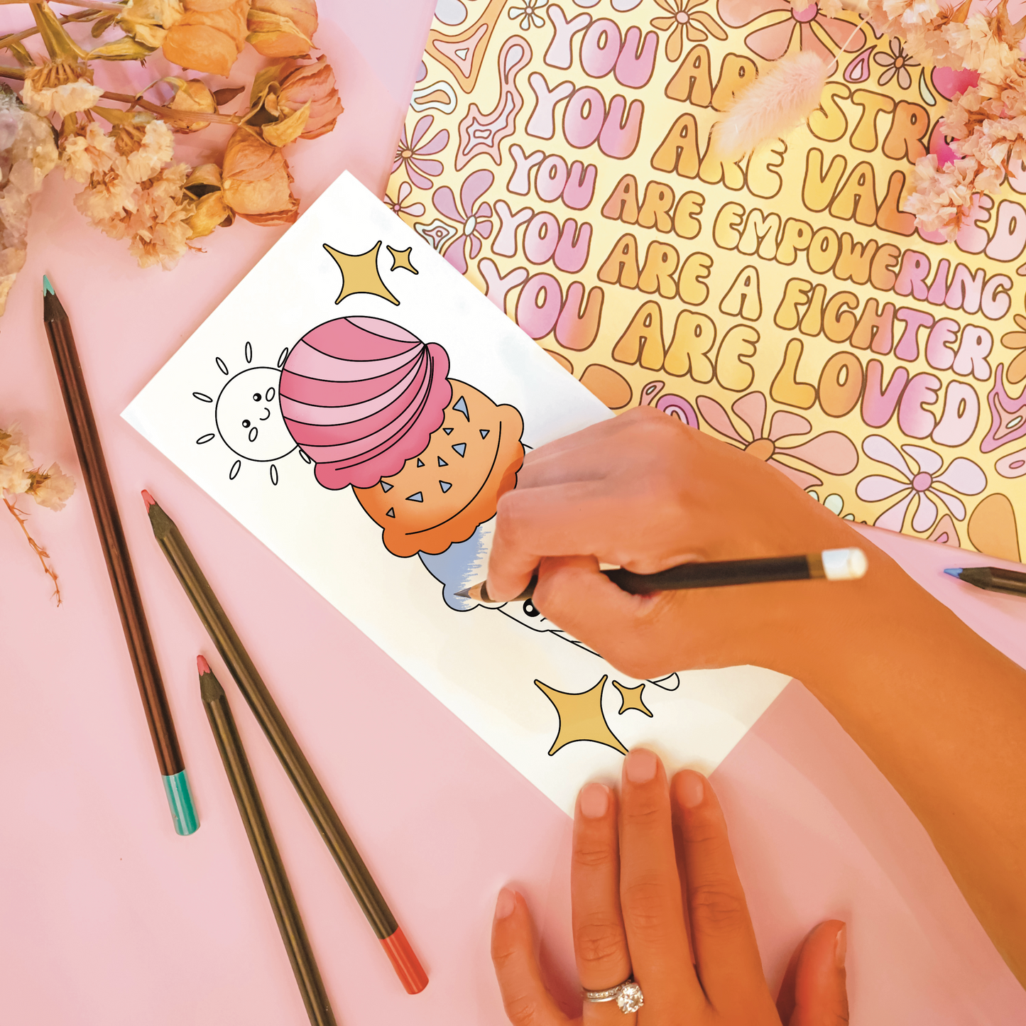 Frosty Sweetheart | Temporary Tattoo
