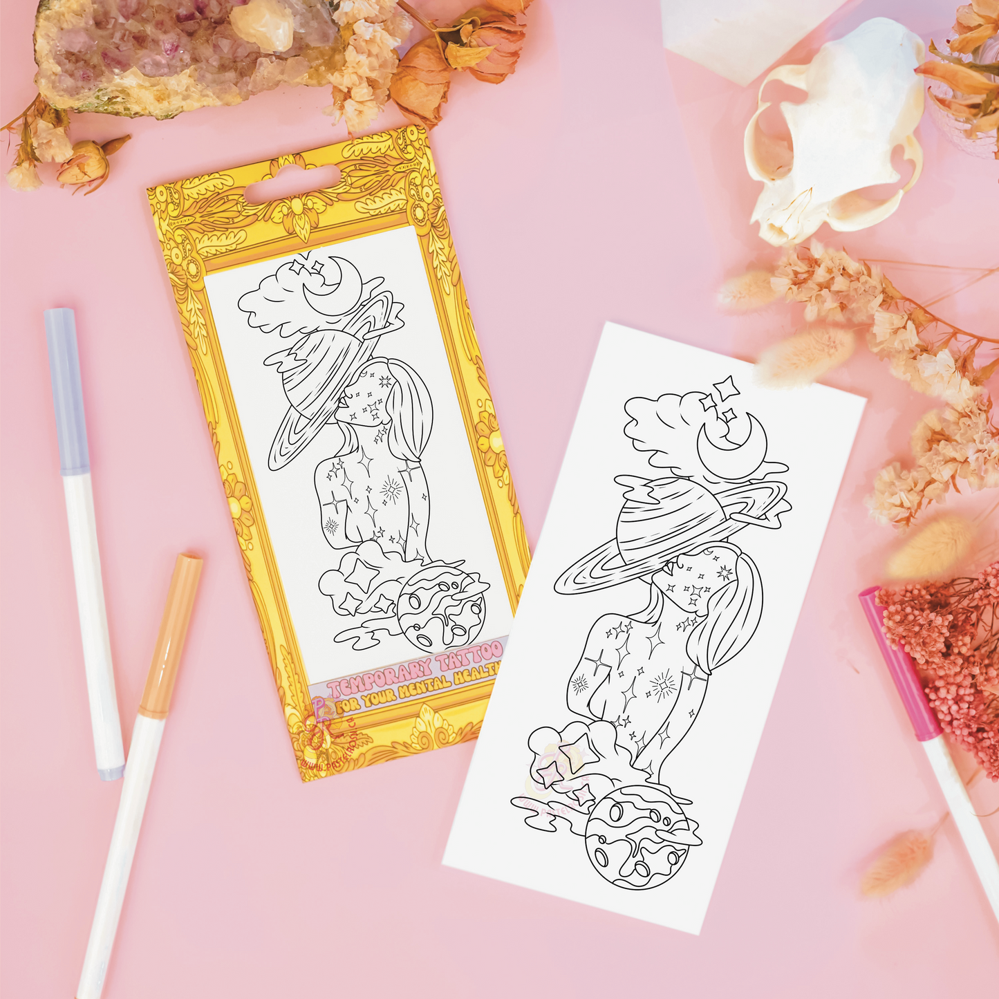 Starlit Soul | Temporary Tattoo