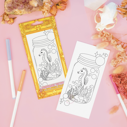 Seahorse Sanctuary | Temporary Tattoo
