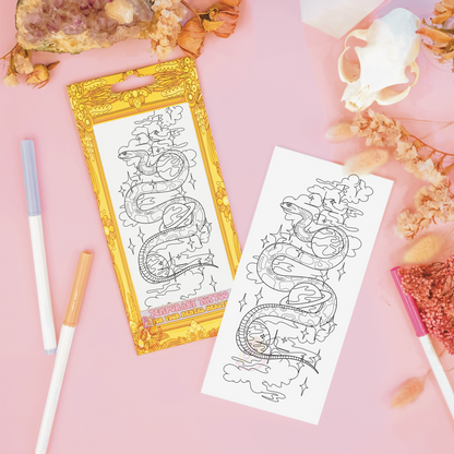 Starborn Snake | Temporary Tattoo