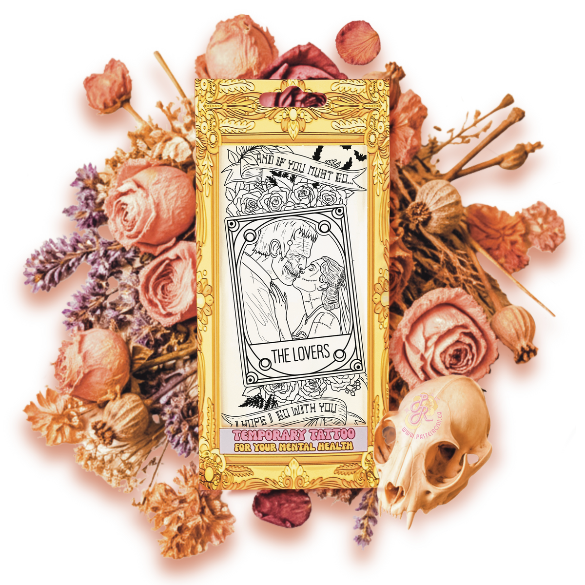 Frankenstein Love Story | Temporary Tattoos