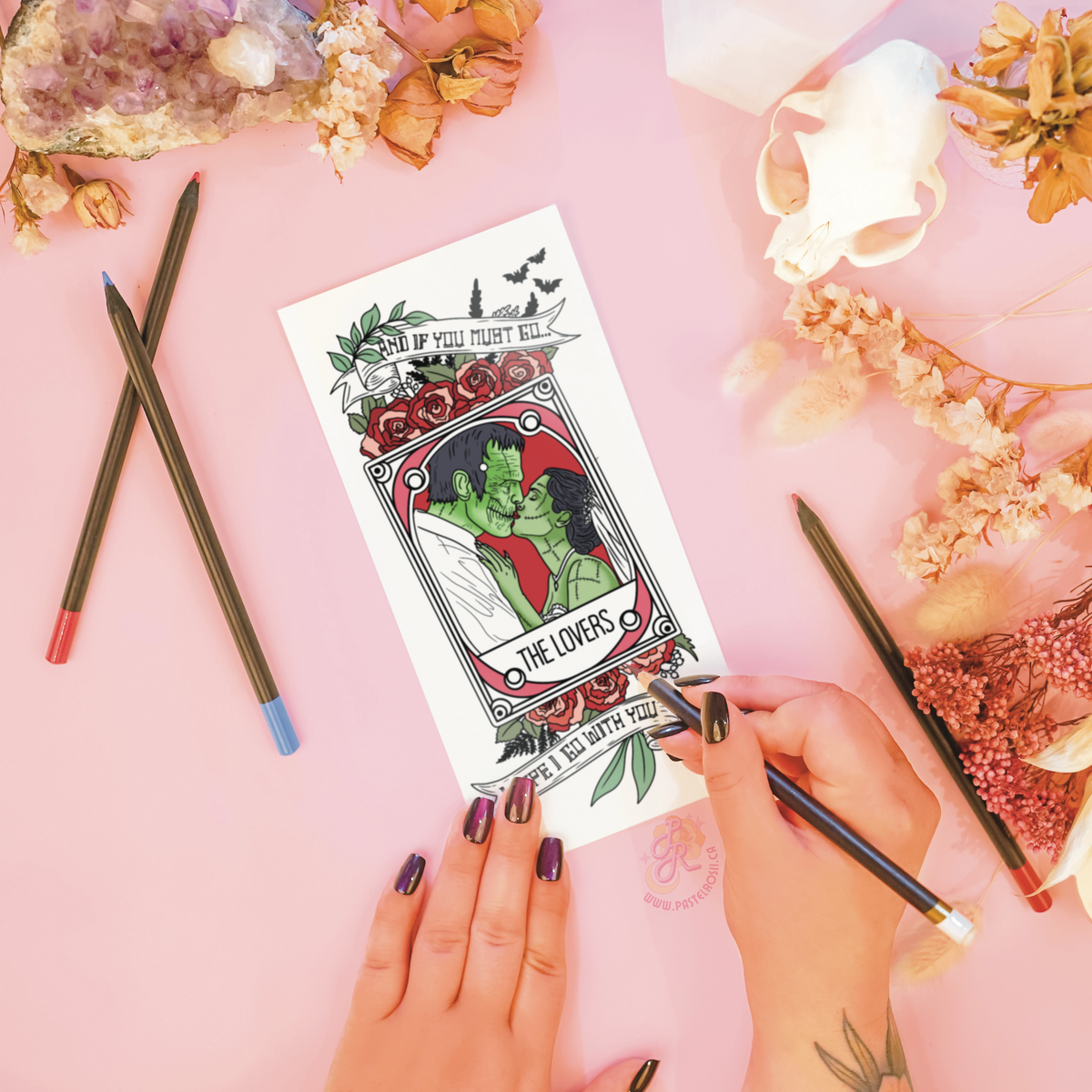 Frankenstein Love Story | Temporary Tattoos