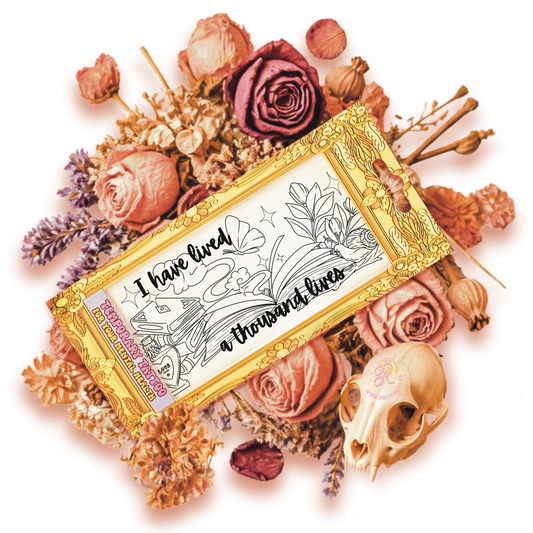 Bookish Adventures | Pre Colour Temporary Tattoo