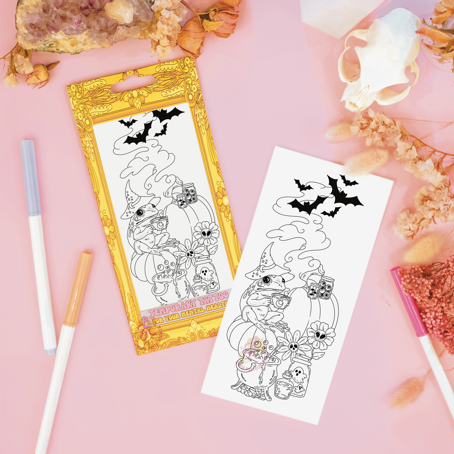 Cauldron Keeper | Temporary Tattoo