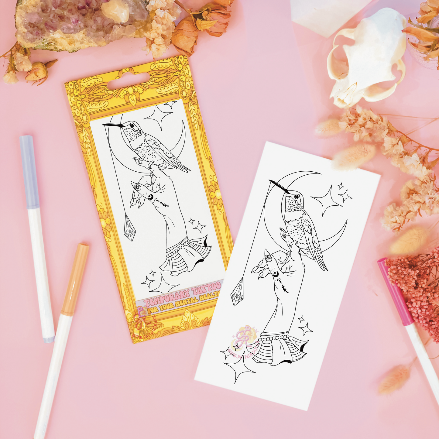 The Visiter | Temporary Tattoo