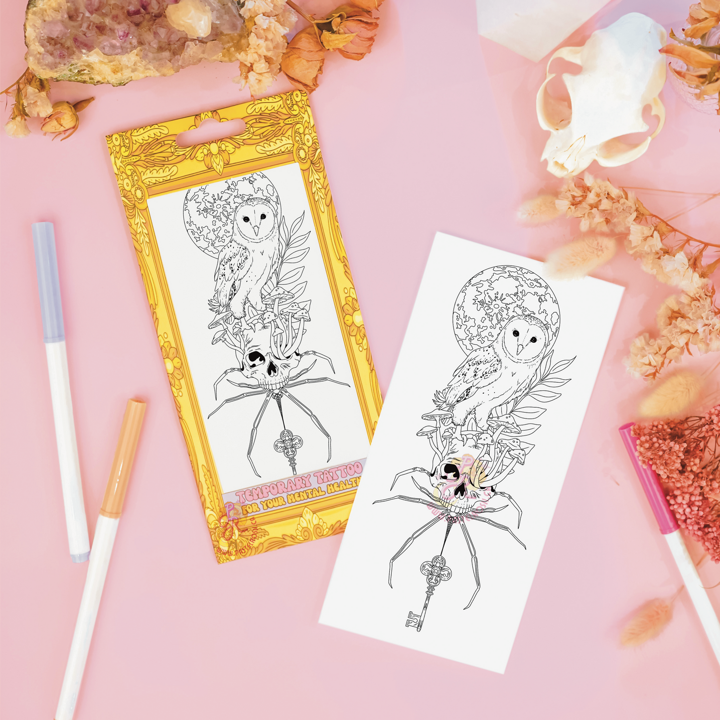 Forest Spirit | Temporary Tattoo