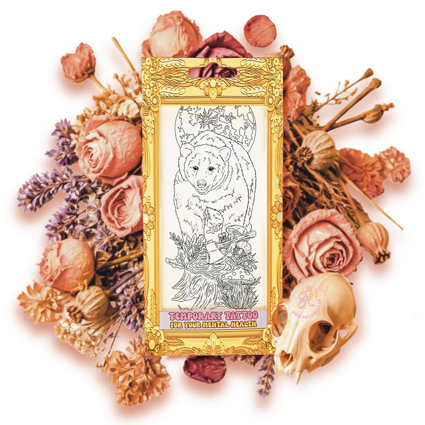 Grizzly Dreams | Temporary Tattoo