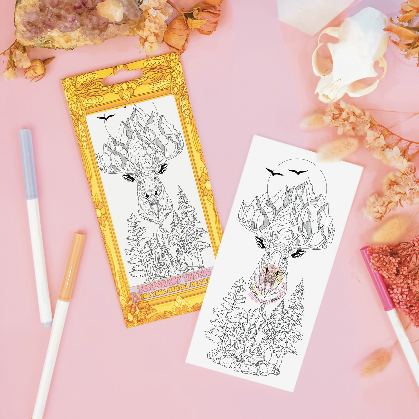 Wandering Echoes | Temporary Tattoo