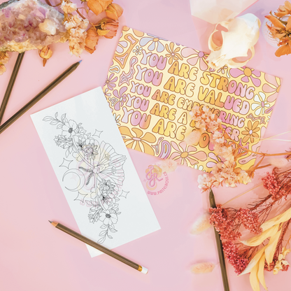 Moon Moth | Temporary Tattoo
