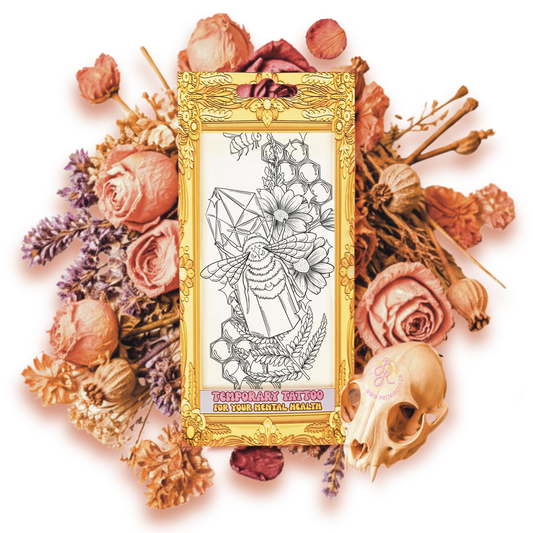 Crystallized Honey | Temporary Tattoo