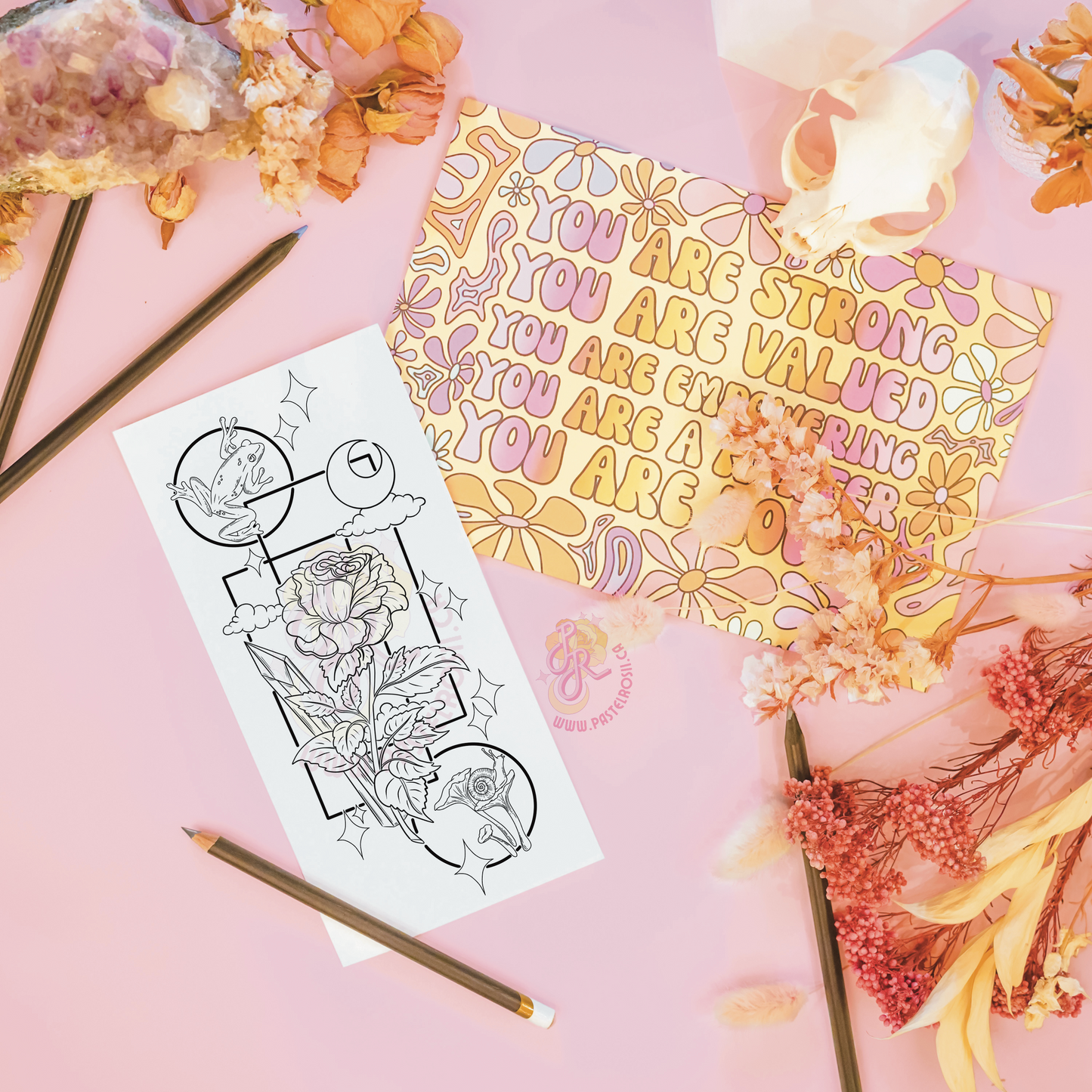 Fantasy Garden | Temporary Tattoo