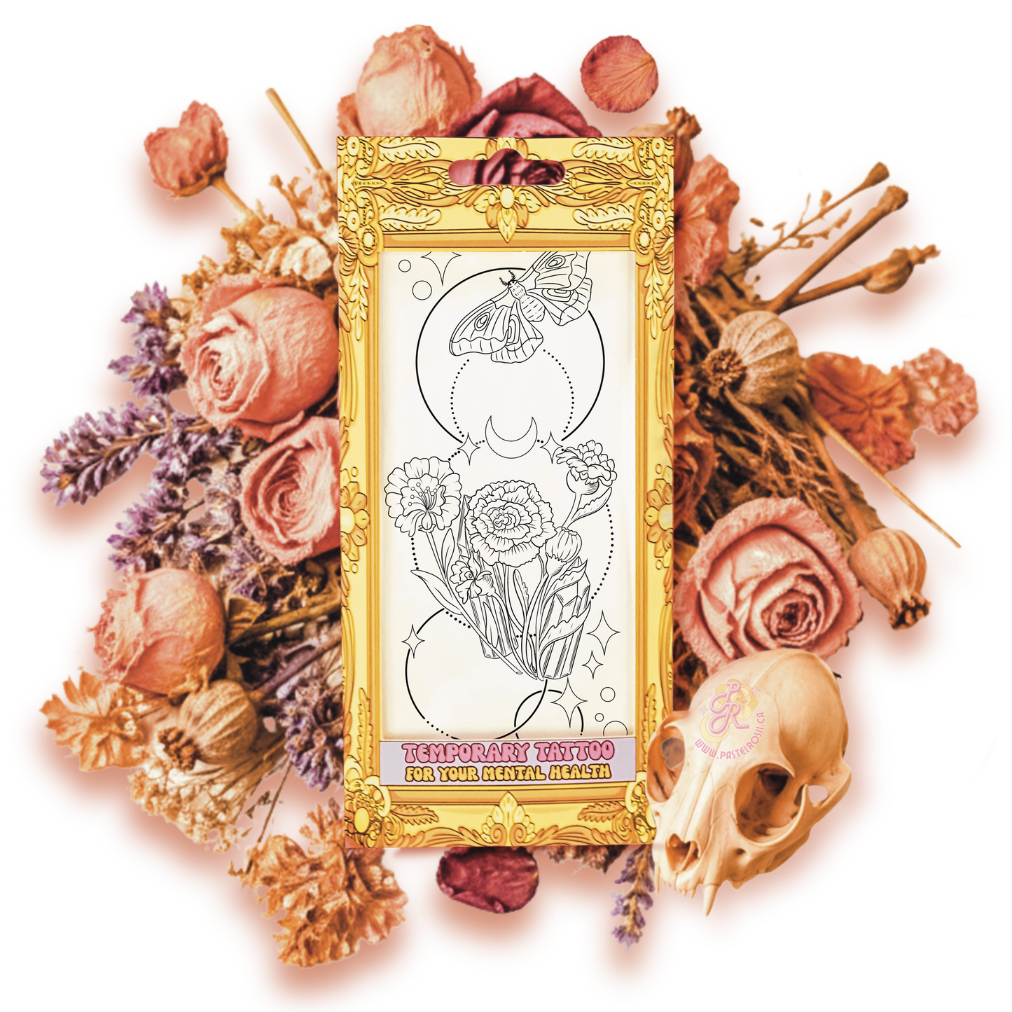 Night Garden | Temporary Tattoo