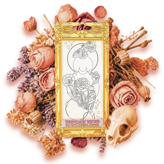 Night Garden | Temporary Tattoo