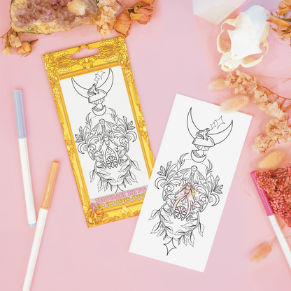 Moonlit Whispers | Temporary Tattoo