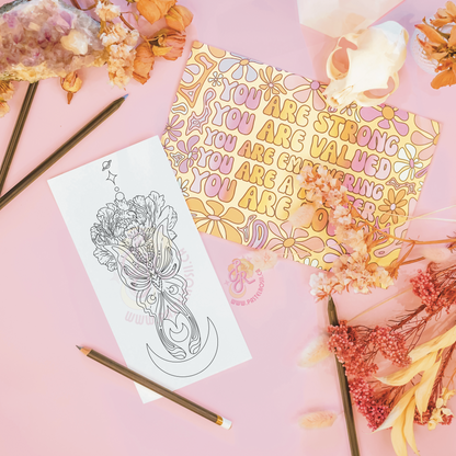 Petals & Phases | Temporary Tattoo